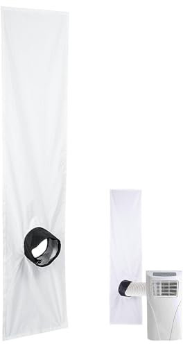 lanliflying Window Vent Kit - Waterproof Air Conditioner Sealing Cloth - Windproof Air Conditioning Baffle, AC Window Seal for Seal Medium or Large Casement Tilting Window