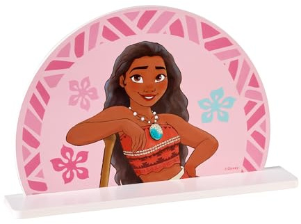 Disney Moana Small Wall Shelf, Decorative Wall Mounted Kids' Shelf | Wooden Floating Shelves For Bedroom and Playroom