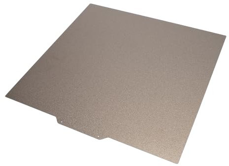 PEI-Blatt 330 Mm X 330 Mm, Doppelseitig Strukturierte Bauplatte für QIDI X Maximum 3D-Drucker, Passend für FLSU XY, Troxy X3S, X5SA, Geetch A30
