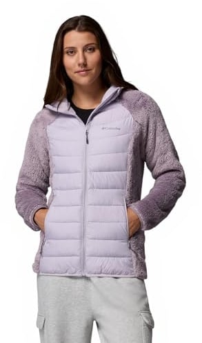 Columbia Damen Powder Lite 2 Sherpa Hybrid Jacket Pufferjacke (1er Pack)