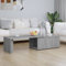 CCCINER Couchtisch Grau Sonoma 150x50x35 cm Holzwerkstoff,Drehbarer Couchtisch mit Stauraum – modernes Design für Wohnzimmer und Wohnung Kaffeetische, Couchtische