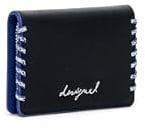 Desigual Geldbörse Mone Capsule Tiny Greta Medium Wallet Black schwarz