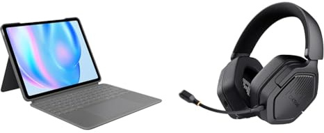 Logitech Combo Touch iPad & Trust GXT 1493 Ravox Gaming Headset