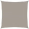 vidaXL Vela Parasole 160 g/m² Quadrata Grigio Chiaro 7x7 m in HDPE, Vela ombreggiante, Ombra da Patio, tettoia ombreggiante, Vela da Giardino, tettoia