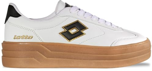Lotto Stylecode: 2400480W STACKY RB Women Sneaker mit modischer Plateausohle und Relieflogo
