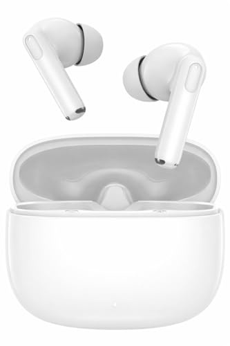 h24z Bluetooth Kopfhörer Kabellos In Ear mit ENC Noise Cancelling & Ladecase – Wireless Earbuds mit Mikrofon, Touch Steuerung, Lange Akkulaufzeit – kompatibel mit iPhone, Samsung & Android