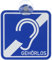 Schild Autoschild Gehörlos mit Saugnapf wetterfest 10x10 cm Saugnapfschild