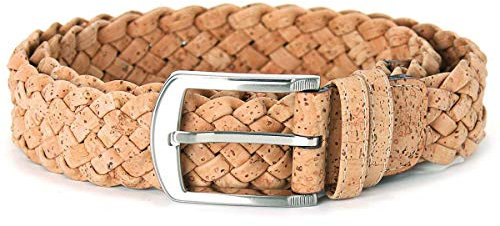 Biosughero Damen Gürtel, Beige 110 cm