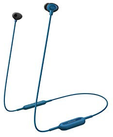 PANASONIC RP-NJ310B - Auriculares inalámbricos, Ergo fit Plus, Carga por USB Color Azul (Versión Importada)