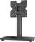 PERLESMITH Swivel Universal TV Stand/Base - Table Top TV Stand for 19-43 inch LCD LED TVs/Monitor/PC - Height Adjustable TV Mount Stand with Tempered Glass Base, VESA 200x200mm, PSTVS07