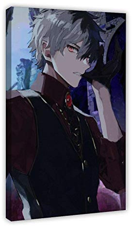 Anime Anime Oc Male 04 Poster, dekoratives Gemälde, Leinwand, Wandkunst, Wohnzimmer, Poster, Schlafzimmer, Gemälde, 30 x 45 cm