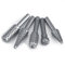 Duokon Fresa giratoria de 5 uds, Juego de Lima de escofina de Fresa giratoria de aleación Dura Plateada, Brocas de Talla de Madera de vástago de 6,3 mm