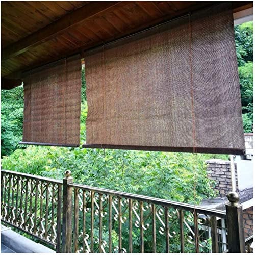 QAF Zaun Sichtschutz Staketenzaun für Balkon Garten Sonnenschirm Rollläden Patio Beschattung Polyethylen Blockierung Belüftung Aluminiumlegierung Wäschestange Pergola Einfahrten 210515