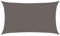 vidaXL Toldo de Vela Parasol Lona Protector Solar Sombra Patio Jardín Terraza Balcón Parque Infantil Exterior Gris Antracita HDPE 160 g/m² 5x8 m