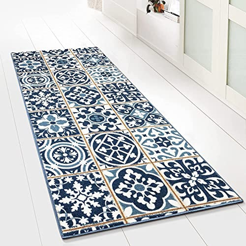 Floordirekt Teppichläufer Swansea - Läufer für Küche, Flur & Wohnraum - Feinschlingen Teppich - rutschfest & antistatisch - Küchenläufer Flurteppich Flurläufer (80 x 250 cm)