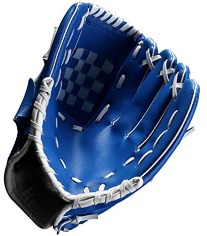 Homoyoyo 10. 5 Pulgadas Fastpitch Softbol Guantes Deportes Béisbol Fielding Guante Hombre Adulto y Juventud Béisbol Guante Softbol Pitcher Mitt Azul