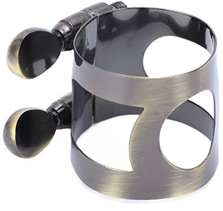 Abrazadera de Clarinete, Clip de Fijación de Caña de Clarinete de Metal(Azul Antiguo) Accesorio De Rendimiento Abrazaderas+De+Clarinete