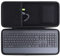 co2CREA Hülle für Logitech Signature K650 Comfort Kabellose Tastatur und Maus - Schutzhülle Case Tasche für Set