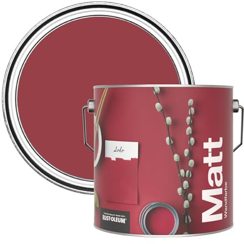 Rust-Oleum Colours Matt Emulsion Wall and Ceiling Paint - Soho 2.5L