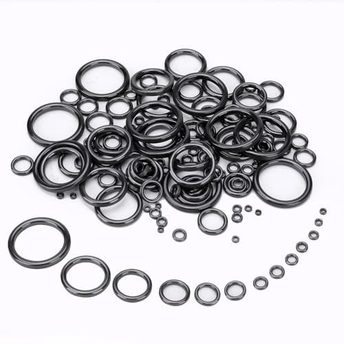 Angelruten-Führungsringe, 13 Größen, Angelruten-Reparatur-Set, Angelrutenführungen, Keramik-Endring-Set für Angelbegeisterte, 130 Stück