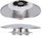 MDYNI Lot de 2 bouchons de vidange pour évier de salle de bain - 66 mm - Bouton poussoir de rechange scellé avec joint en caoutchouc - Bouchon pop-up pour lavabo