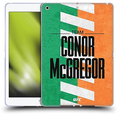 Head Case Designs Offizielle UFC Flagge Von Conor McGregor Kämpferteam Soft Gel Handyhülle Hülle kompatibel mit Apple iPad 10.2 2019/2020/2021