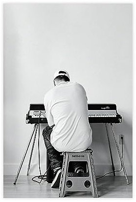 Mac Miller Poster, Malcolm James McCormick Rapper Poster, Leinwand, Poster, Schlafzimmer, Dekoration, Sport, Landschaft, Büro, Raumdekoration, Geschenk, ungerahmt, 30 x 45 cm