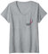 LILLET DIWA - Fan Sommer Cocktail Party Lillet Wildberry T-Shirt mit V-Ausschnitt