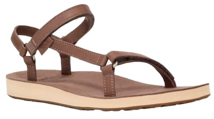 Teva Women's Original Universal Slim Lea, Acorn, 9 M US
