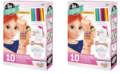 Buki - BE102 - Freundschaftsbänder (Packung mit 2)