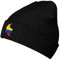 Bandera Mapa de Colombia Gorro de Punto Gorra Hombre Mujer Deportes Cálido Moda Clásico Reloj Gorras Negro