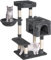 Oak & Tea Cat Tree, 100cm Cat Towers for Indoor Cats, Ampio House with 3 Doors, Hammock and Scratching Post, Plush Large Perch, Grey