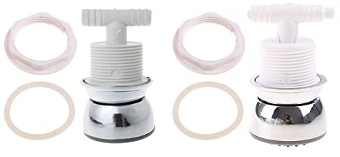 SUCHUANGUANG Cabezal de Ducha de Hidromasaje para baño Boquilla de Ducha de Masaje giratoria con Ahorro de Agua Plástico