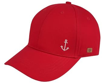 SCHIETWETTER Unisex Erw. Baseballcap Anker, Schirmmütze, Sonnenschutz, 100% Baumwolle