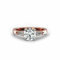 Molioaki Damen-Verlobungsring 925 Sterlingsilber/9K/14K/18K Ehering 1–3 ct 5A Zirkonia/Moissanit/Lab Grown Diamond/Natural Diamond Personalisierter Ring