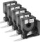 Invoker 5x a43613 Ersatz für Dymo D1 Etikettenband 6mm x 7m Kompatibel mit Dymo D1 Etikettenband Schwarz auf Weiß Schriftbänder 43613 S0720780 für LabelManager 160 210D 280 360D 420P 500TS 640CB PnP