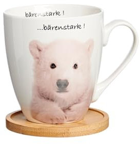 Ritzenhoff & Breker Kaffeebecher bärenstark tierisch Cool 600ml