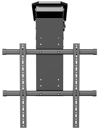 Soporte de TV motorizado telescópico con elevación automática, soporte de TV para pared, soporte de TV para techo motorizado, soporte de TV motorizado abatible,50-90Inch