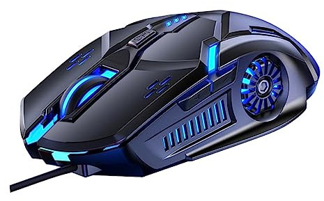 SWOOMEY 1pièce Souris Filaire Silencieuse pour Gamer Souris De Jeu Ergonomique avec Éclairage RGB Boutons Et Dpi Accessoire Informatique Créatif