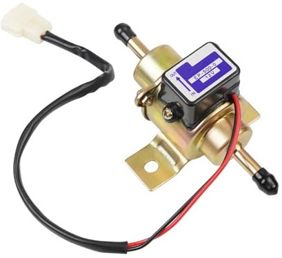 Bomba Gasolina Conector Externo Universal Bomba Combustible Eléctrica Alta Presión 0580464038 para Kubota para Yanmar Cub Cadet Etc. Bomba Combustible