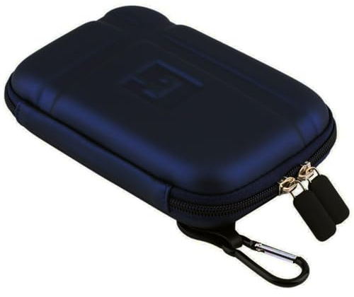 Goodshop001 Custodia rigida per navigatore satellitare da 12,7 cm, compatibile con navigatore GPS da 4,3 5 5 53 52 51 50 (blu)