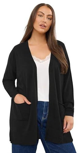 EVANS Curve Premium Pocket Front Cardigan - Women's - Plus Size Curve