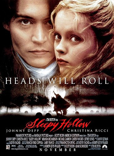 Close_up Sleepy Hollow - Köpfe Werden Rollen (1999) | US Import Filmplakat, Poster [68 x 98 cm]