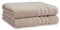 Catherine Lansfield Zero Twist Bath Sheet Pair Natural, 90x140cm x2