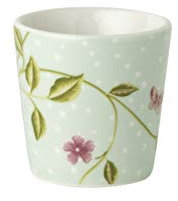 Laura Ashley - Eierbecher - Heritage - Mint Uni - Porzellan - 5 x 5 cm