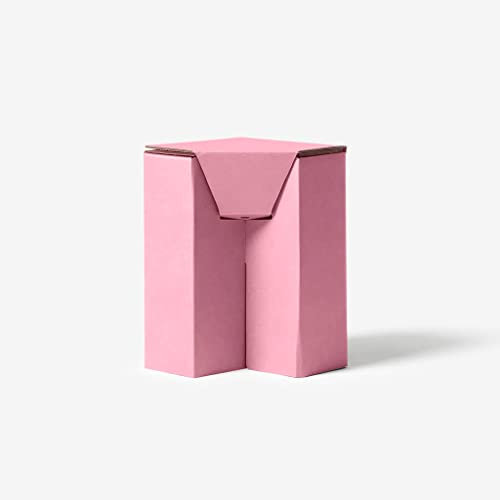 ROOM IN A BOX | Hocker | Nachttisch | Beistelltisch - nachhaltig, minimalistisch, Made in Germany (Rosa)