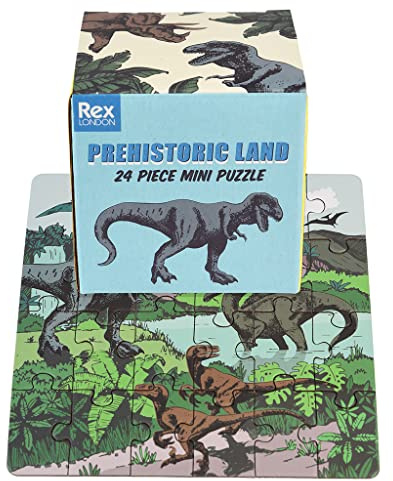 Mini jigsaw puzzle - Prehistoric Land