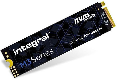Integral HIGH-Speed Gen4 SSD - Bis zu 3550MB/s LESEN, 2700MB/s SCHREIBEN (Sequential Speed) Bis zu 340K I0PS LESEN, 550K I0PS SCHREIBEN (Random Speed) | SSD 1TB | 1TB SSD | M2 SSD 1TB | M.2 SSD 1TB