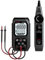 NOYAFA Multimetro digitale / tester per cavi di rete 2 in 1, multimetro digitale per testare tensione, resistenza, corrente, diodo, tester per cavi per lunghezza, tester NCV, Wire Tracker