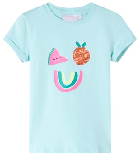 vidaXL Kinder T-Shirt Kinder T-Shirts Kinder Kurzarm-T-Shirt